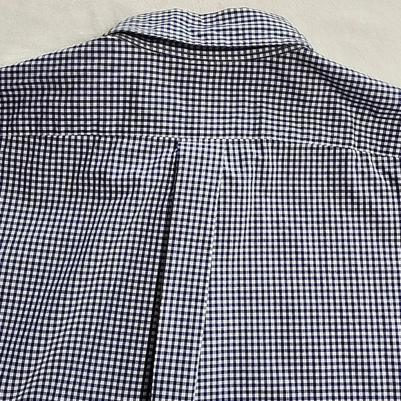 Men's Ralph Lauren Checkered Button Down Shirt, Blue/White, Size XL, Pre-Owned - Picture 7 of 10